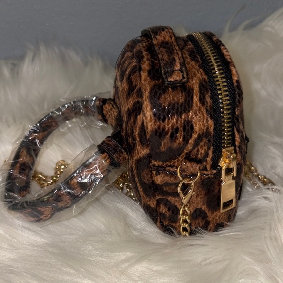 Leopard Print Mini Backpack - Picture 4 of 4